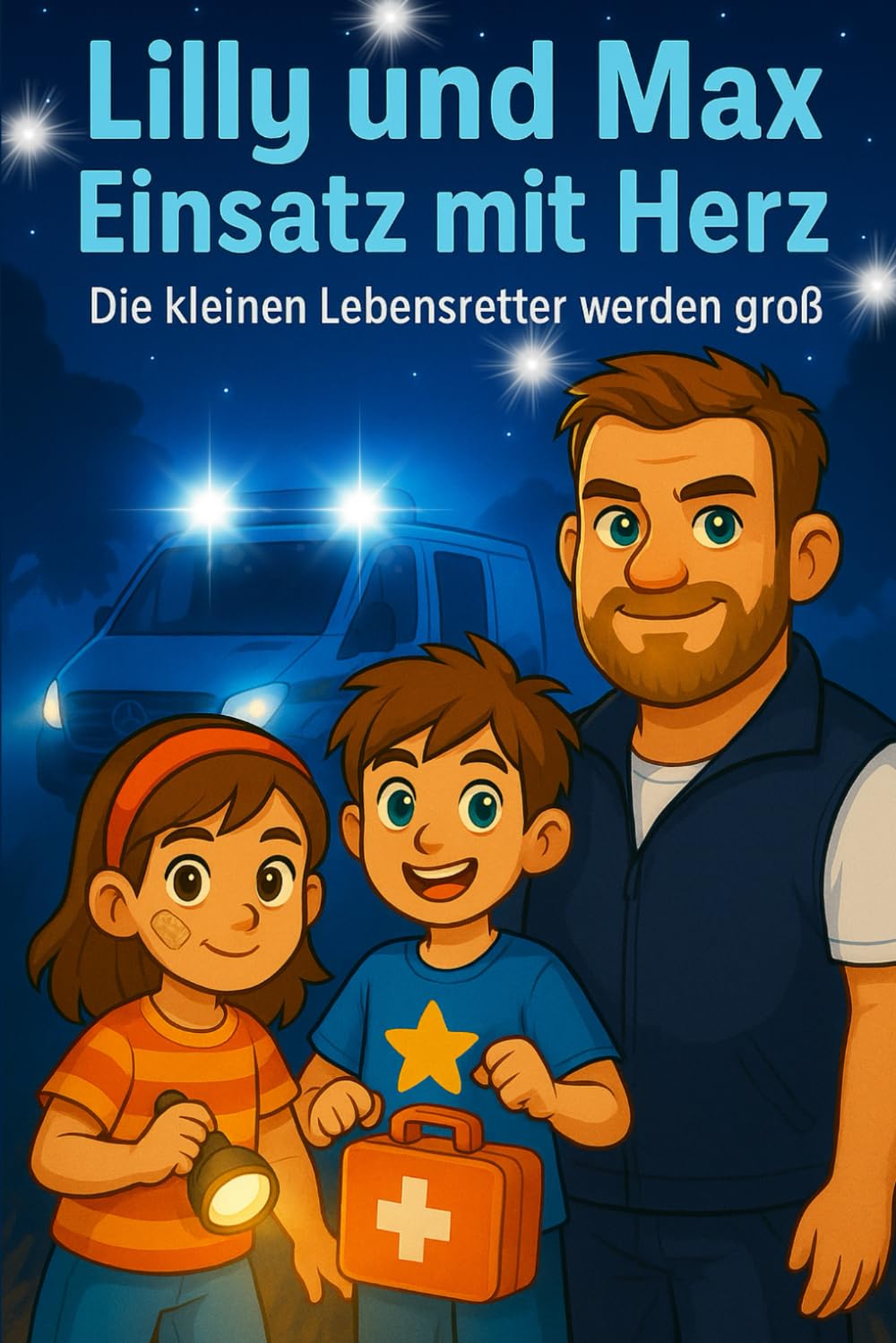 Lilly und Max &ndash; Einsatz mit Herz &ndash; Kinderbuch &middot; Band 2 &ndash; Buchcover